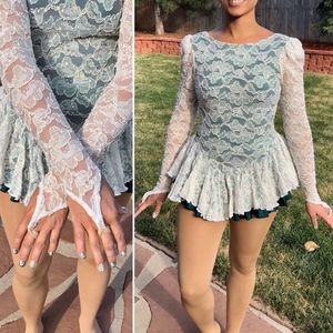 Lace Ice Skating Dress